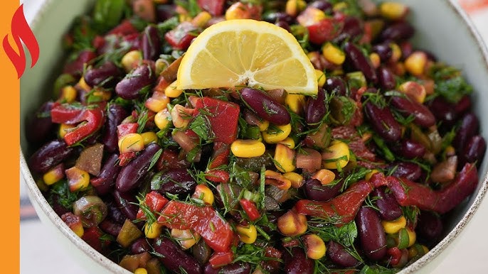 Meksika Fasulyesi Salata