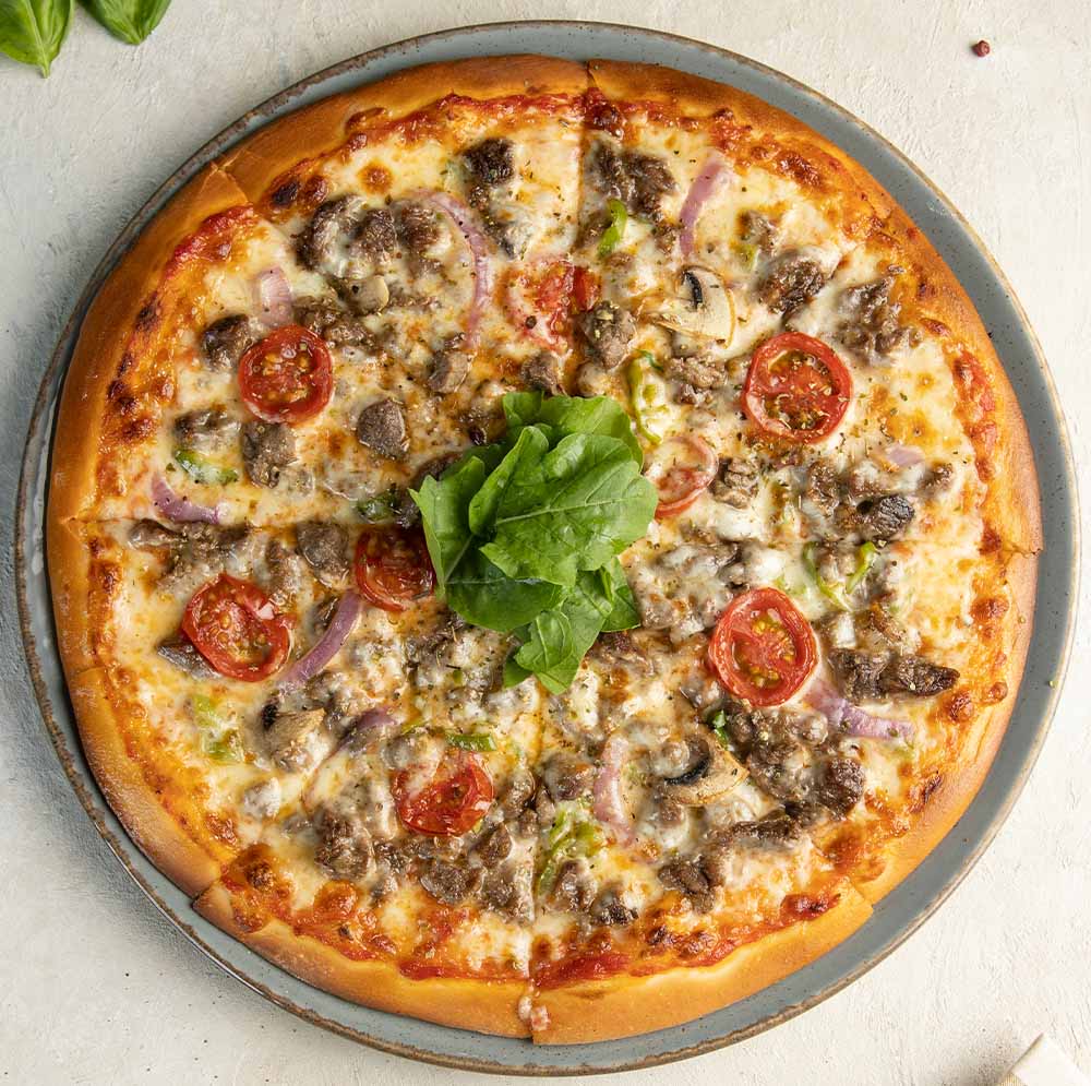 Kavurmalı Pizza