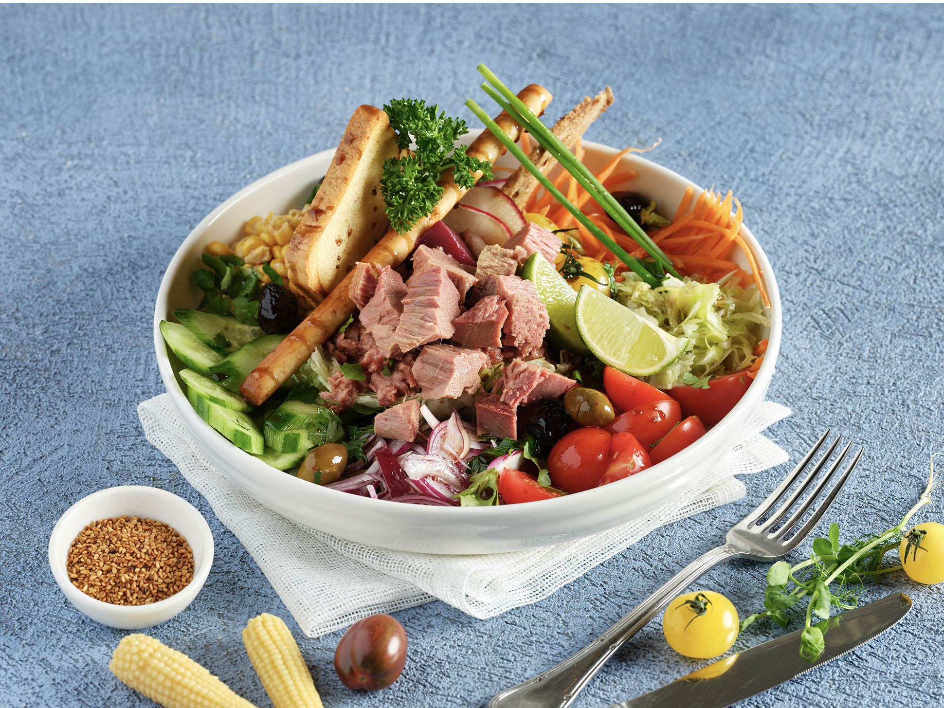 Ton Balıklı Bowl